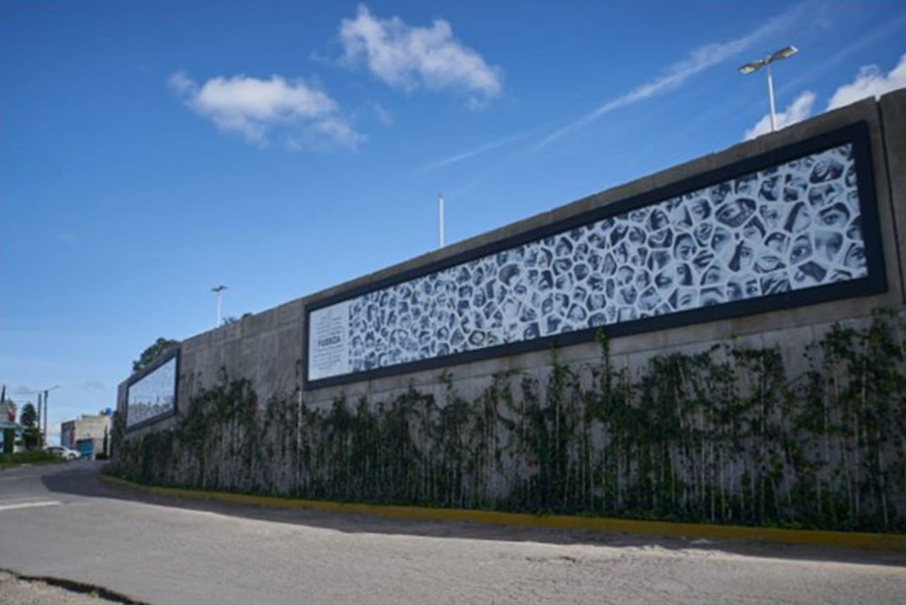 Primera piedra del hábitat educativo de Iztapalapa