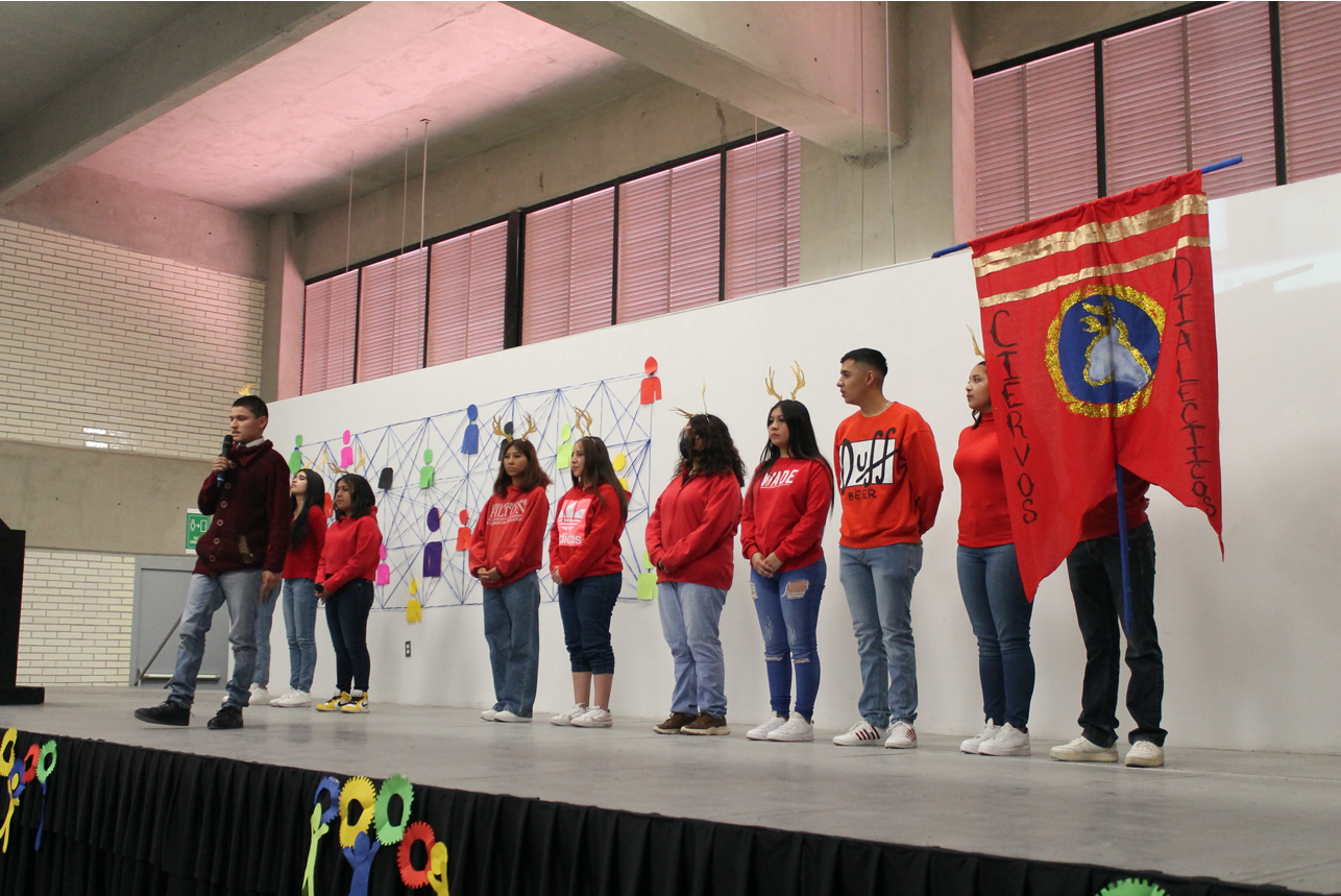 Primera piedra del hábitat educativo de Iztapalapa